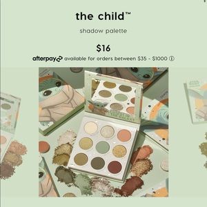 Colourpop The Mandalorian Child Palette